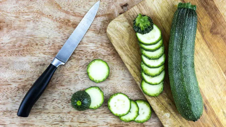 Storing Courgettes